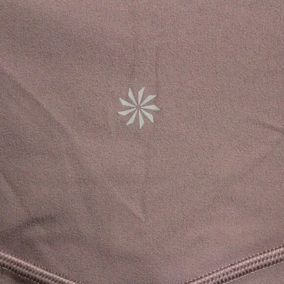 Athleta Ultra High-Rise Elation Floral Mauve Pastel Pink Leggings (1442) - Picture 11 of 11
